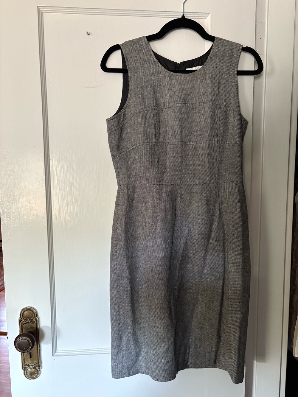 Calvin Klein Gray Sheath Dress